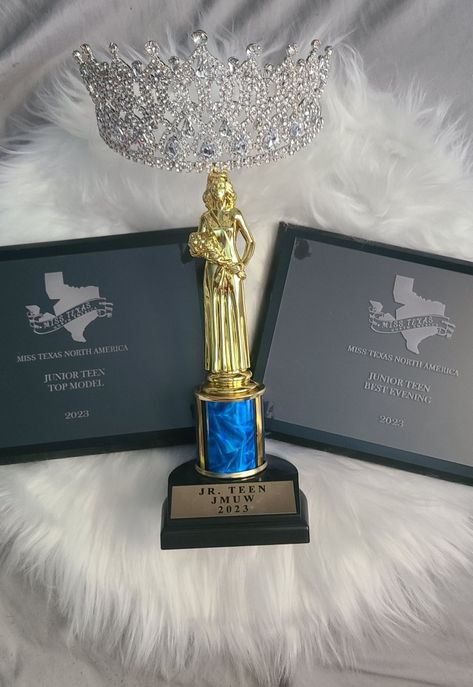 Model Awards Trophy, Trophies Aesthetic, Pageant Director, Pageant Awards, Beauty Pageant Aesthetic, Pageant Aesthetic, Academic Awards, Pageant Queen, Pageant Life