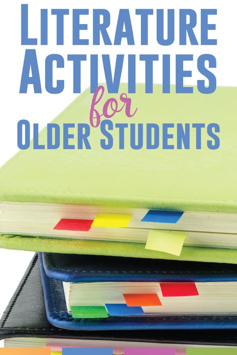 Teaching literature with older students - engage them through connections and analysis. This is quick list of activities for literature with secondary students. #teachingliterature Teaching Literature High School, 9th Grade English, High School English Lessons, Literature Project, High School English Classroom, High School Literature, Literature Lessons, High School Teaching, Literature Activities