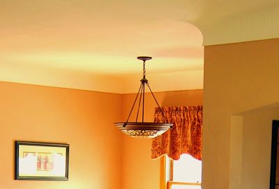 #CovedCeilings are a beautiful and sought after feature in a #vintagehome. Ceiling Mounted Curtains, Ceiling Mount Curtain Rods, Cove Ceiling, Coved Ceiling, Minnesota Home, Picture Rail, Vintage House Plans, What The Heck, Modern Artists