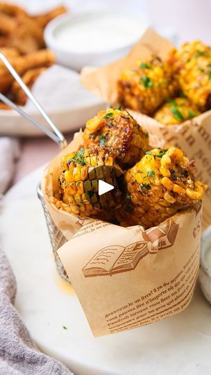 1.5K views · 349 reactions | Wingstop Cajun fried corn 🌽✨ We made it even better than Wingstop at home! ⁣
⁣
Welcome back to episode 5 of our Skip the drive thru series, where we’re remaking making fast food favorites. ⁣
⁣
Share this recipe with someone who loves Wingstop, a condensed version of the recipe is below, or comment ‘fried corn’ and we’ll send a clickable link to the recipe directly to your messages! (Make sure you’re following @afullliving and check your hidden requests!) ⁣
⁣
Ingredients 🌽⁣
4 ears sweet corn on the cob cut into 4 pieces each⁣
vegetable oil for frying⁣
2 sticks unsalted butter⁣
2-3 tsp sugar to taste⁣
2 tsp Cajun seasoning preferably our salt-free homemade version (recipe is on our site)⁣
kosher salt to taste ⁣
1 tsp onion powder⁣
1 tsp garlic powder⁣
1 tsp thy Cajun Corn On The Cob Wingstop, Homemade Wingstop, Cajun Fried Corn, Sweet Corn On The Cob, Cajun Fries, Fried Corn, Food Favorites, Corn Recipes, Corn On The Cob