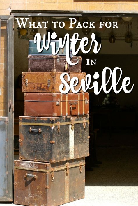 Worried on what to pack when going to Seville in the winter time? No worries, we've got you covered! Seville Spain Travel, Spain Seville, Orange Trees, Sevilla Spain, Ootd Fall, Seville Spain, Andalusia, Spain Travel, What To Pack