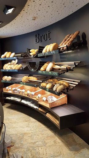 The Rise of the Designer Bakery Bakery Shop Interior, Bakery Display Case, Bakery Shop Design, Bakery Store, Bakery Interior, Bakery Design Interior, Bread Shop, Bakery Decor, Bakery Display