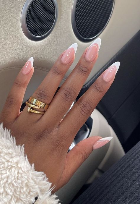 Classy Almond Nails, Posh Nails, Acrylic Toe Nails, Girly Acrylic Nails, Work Nails, Glow Nails, French Acrylic Nails, Classy Acrylic Nails, Short Square Acrylic Nails