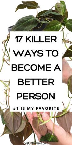 These tips and ideas are all about how to become a better person. They are sure to help you seriously with self-improvement and also with overall life improvement. #changeyourlife #selfimprovement #lifeimprovement #howtobeabetterperson #becomeabetteryou Become A Better Person, How To Become Happy, How To Be A Happy Person, Personal Growth Plan, Better Person, Life Improvement, Self Discipline, Positive Self Affirmations, Mental And Emotional Health