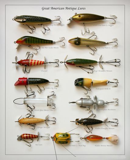 Vintage Lures, Candlewood Lake, Old Fishing Lures, Fish Carving, Camping Materials, Antique Fishing Lures, Homemade Fishing Lures, Vintage Fishing Lures, Fishing Stuff