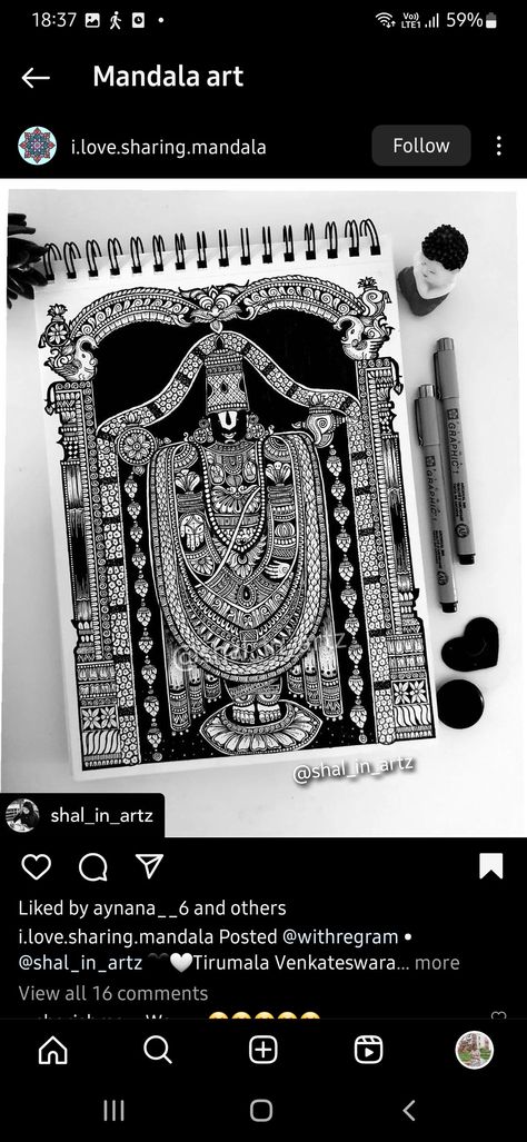 Krishna With Mandala Art, Shrinathji Mandala Art, Mandala Art Of Gods, Lord Mandala Art, Mandala For Diwali, Mandala God Drawing, Mandala Art Of God, Krishna Drawing Mandala, God Mandala Art