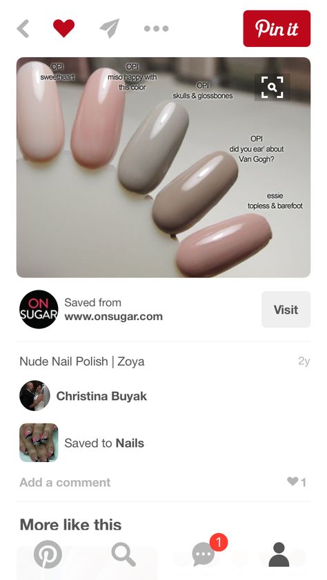 Opi Sweetheart, Nude Nail Polish, Nude Nails, Essie, Nail Polish, Nail Art, Nails, Color, Art