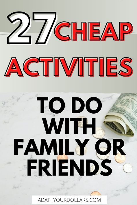 Are you looking for cheap activities to do with friends and family? Here is a list of fun and inexpensive things to do with family and friends at night so you can enjoy life while saving money! #frugalactivities #budgetfriendly #cheapactivities #funactivities #funwithfriends Things To Do With Friends At Night Outside, Things To Do With Family Activities, Thing To Do With Family, What To Do With Your Friend At Night, Cheap Family Activities At Home, Fun Activities To Do With Family, At Home Family Night Ideas, Cheap Family Fun Ideas, Things To Do On A Budget