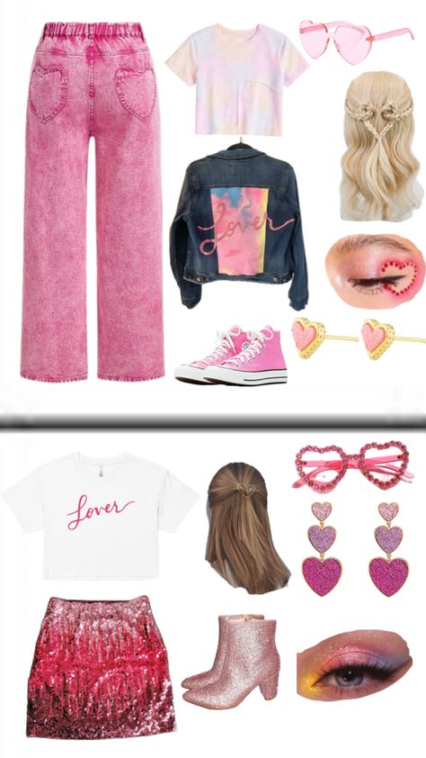 Lover ears tour outfit ideas! #tayloralisonswift #lover #fyp #earstour Ears Tour Outfit Ideas, Ears Tour, Taylor Swift Party, Taylor Swift Birthday, Taylor Swift Tour Outfits, Swift Tour, Taylor Swift Outfits, Group Halloween Costumes, Taylor Swift Concert