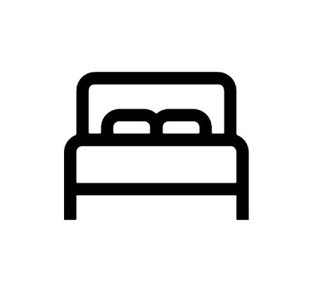 Bed Logo Design, Bedroom Icon, Logo Svg Free, Bed Clipart, Bed Kind, Cafe Stickers, Furniture Icon, Bed Icon, Miami Logo