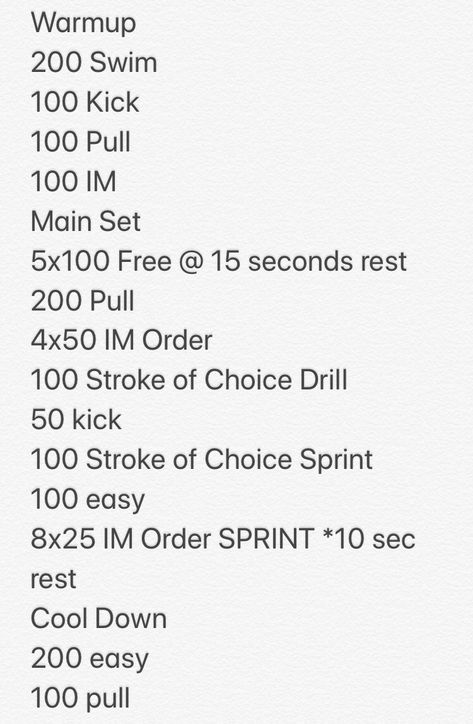 #swim #workout #swimmingworkout Master Swimming Workouts, 2500 Yard Swim Workout, Swim Practice Workouts Freestyle, Swimming Practice Workouts, Endurance Swim Workout, Swim Practice Workouts Training, Distance Swim Sets, Off Season Swim Workouts, Swim Training Workouts