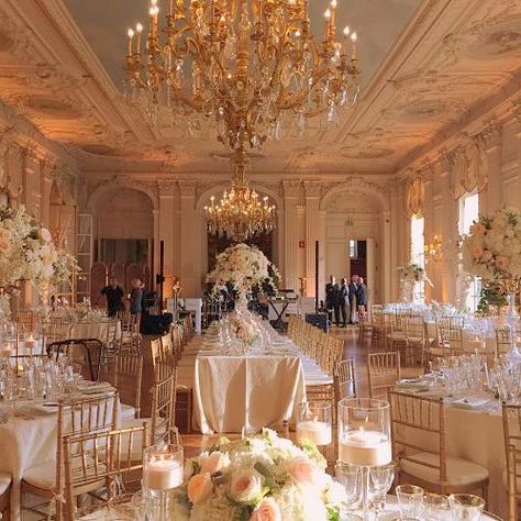 Mansion Ballroom, Rosecliff Mansion, Newport Ri Wedding, Baroque Wedding, French Baroque, Art Museum Wedding, Newport Wedding, Joseph Smith, Custom Wedding Cakes