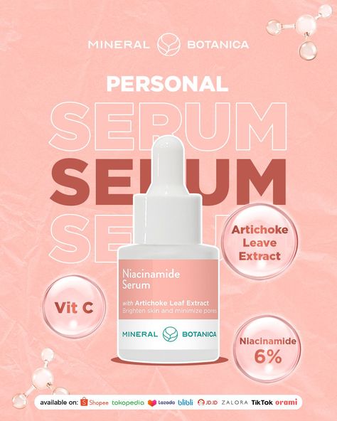 Rich Content Personal Serum - Niacinamide Instagram Ads Ideas, Cosmetics Advertising, Instagram Branding Design, Skincare Branding, Social Media Branding Design, Social Media Advertising Design, 광고 디자인, Publicidad Creativa, Body Care Products