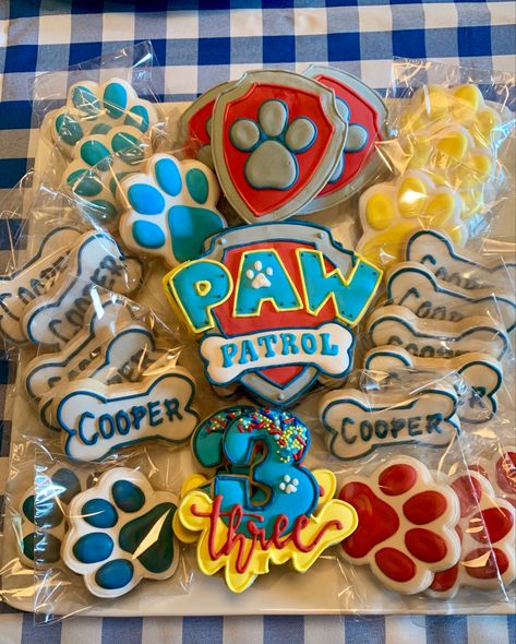 Paw Patrol Themed Birthday Party Ideas, 4 Year Birthday Party Ideas Paw Patrol, Paw Patrol Party Ideas Boys 3rd Birthday, Paw Patrol Party 3rd Birthday, 3rd Birthday Paw Patrol Boy, 2nd Paw Patrol Birthday Party, 4th Paw Patrol Birthday, Pas Patrol Birthday Ideas, Boys Paw Patrol Birthday Party