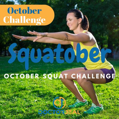 The October exercise challenge is #Squatober, that’s right, a month of Squats. This is one of my most popular monthly exercise challenges, it won’t take much time out of your day so join in as we squat our way through October. Keeping It Simple Stupid we will be performing only a regular bodyweight squat, no fancy lateral, split... Read More Squatober Challenge, How To Squat Properly, Spine Alignment, Squat Stands, Quad Stretch, Calf Stretches, Squat Challenge, Hamstring Stretch, Squat Workout