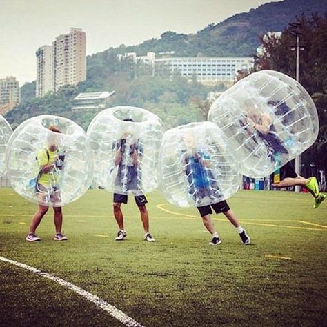 Battle Balls - Bubble Soccer Ball #Ball, #Bubble, #Football, #Fun, #Outdoor #humor Bubble Soccer, Trending Gadgets, Astro Turf, Backyard Games, Soccer Games, Outdoor Games, Soccer Ball, Summer Activities, Funny Kids