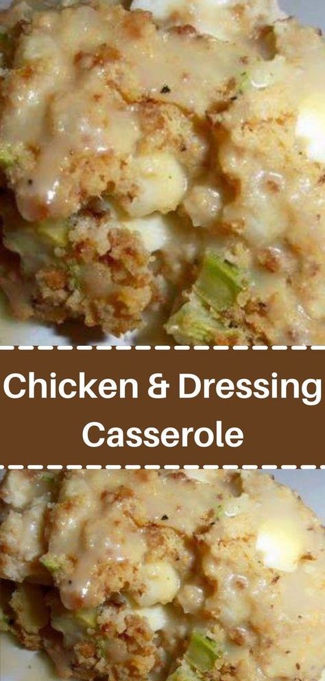 Chicken And Dressing, Dressing Casserole, Eggs Boiled, Chicken And Dressing Casserole, Chicken Dressing, Stuffing Casserole, Cream Of Mushroom Soup, Cream Of Mushroom, Poultry Seasoning