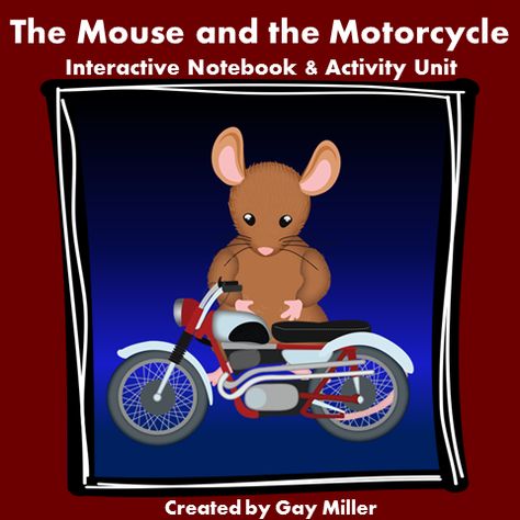 The Mouse and the Motorcycle Book Unit Context Clues Games, The Mouse And The Motorcycle, Mouse And The Motorcycle, The Westing Game, Constructed Response, Beverly Cleary, Reading Unit, Interactive Notebook Activities, Free Novels