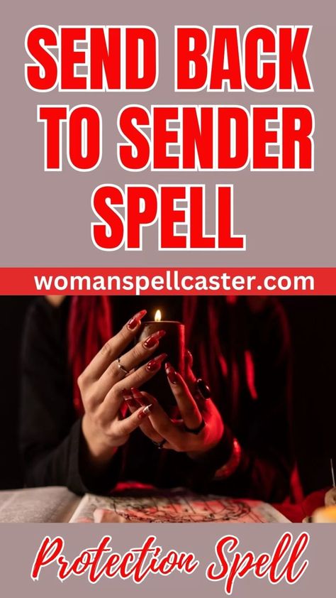 Send Back To Sender Spell Back To Sender Spell, Reverse Curse, How To Get Revenge, Curse Spells, Spells That Actually Work, Feeling Stuck In Life, Revenge Spells, Negative Vibes, Stuck In Life