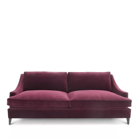 Bloomingdale's Artisan Collection - Charlotte Velvet Sofa - 100% Exclusive Classic Furniture Living Room, Cheap Living Room Furniture, Unique Sofas, Exclusive Homes, Velvet Loveseat, Velvet Couch, Furniture Logo, Exclusive Furniture, Velvet Sofa