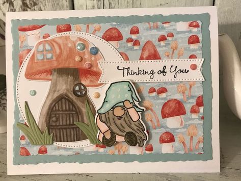 Stampin Up Kindest Gnomes, Kindest Gnomes, Stampin Up Christmas Cards, Sketch Challenge, Stamping Up Cards, Penny Black, Get Well Cards, Fall Cards, Holiday Catalog