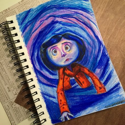 Coraline Fanart, Coraline Drawing, Male Character Design, Laika Studios, Coraline Art, Movies Art, Prismacolor Art, Fanart Illustration, Romantic Couple Poses