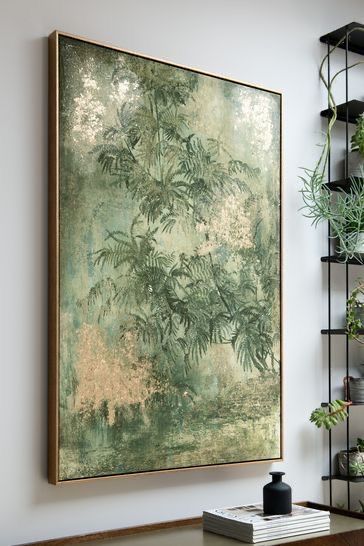 Green Paintings, Stylish Wall Art, Green Art, Framed Canvas Wall Art, 그림 그리기, Abstract Art Painting, Abstract Wall Art, Art Works, Next Day