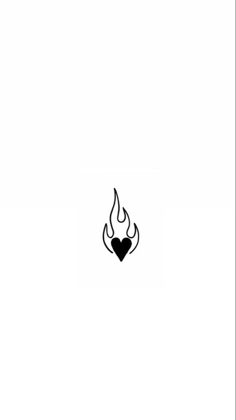 Heart On Flames Tattoo, Flame Tattoo On Finger, Heart Lighter Tattoo, Fire Heart Drawing, Small Flame Tattoo, Flame Heart Tattoo, Fireheart Tattoo, Flames Tattoo Design, Burning Heart Tattoo