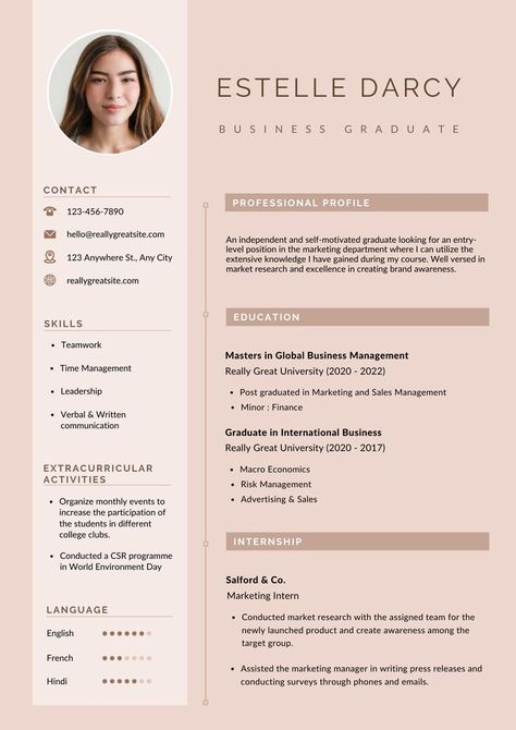 Professional Cv Design and Resume Writing Cv Fashion Designer, Cv Format For Job, Cv Design Professional, College Resume Template, Simple Cv, College Resume, Cv Inspiration, Good Cv, Resume Layout