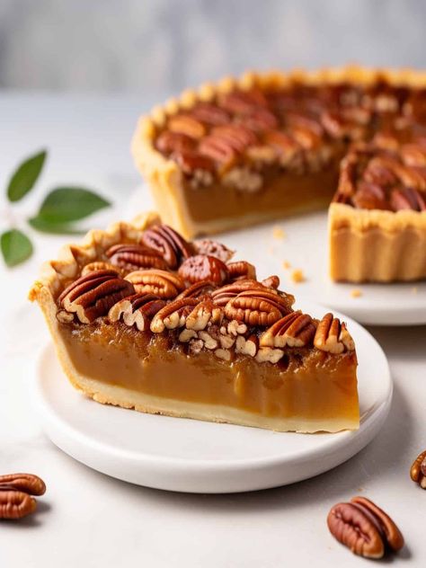 Pumpkin Pecan Pie Recipe, Pie With Condensed Milk, Recipe With Condensed Milk, Classic Pumpkin Pie Recipe, Pumpkin Pie Recipe Easy, Perfect Pumpkin Pie, Best Pecan Pie, Fall Pies, Pumpkin Pancake Recipe