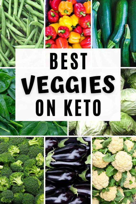 Best Vegetables on Keto Keto doesn't mean all the bacon and butter you can eat. Take a look at what an important role veggies on Keto play! #ketoveggies #ketovegetables #lowcarbveggies Veggies On Keto, Best Keto Vegetables, Keto Approved Vegetables, Keto Vegetables List, Keto Veggies List, Keto Vegetable Recipes, Carbs In Cabbage, Best Veggies To Eat, Keto Diet For Women