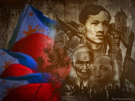 Philippines National Heroes - Virily Emilio Aguinaldo, History Background, Jose Rizal, Filipino Tattoos, Noli Me Tangere, Independence Day Background, Filipino Art, Philippine Art, Philippines Culture