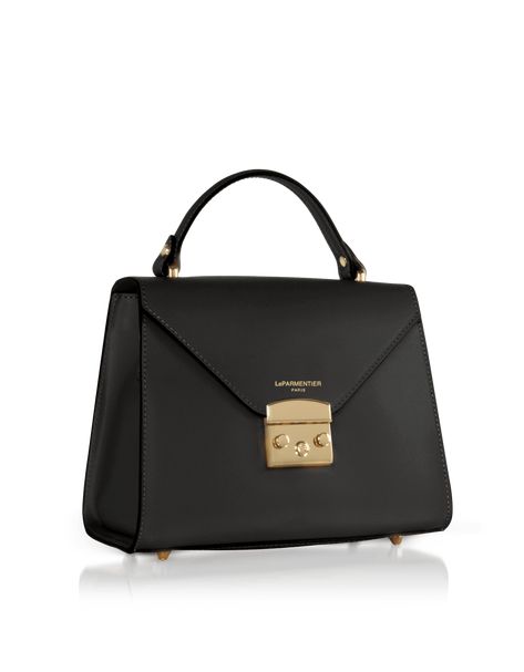 Peggy Leather Top Handle Satchel Bag crafted in smooth genuine Italian calf leather, goes beyond elegance with its structured silhouette exuding charm season after season. Carry by the handle or go hands free with the detachable shoulder strap. Featuring flap top push lock closure, top handle, detachable shoulder strap, internal pocket, tonal stitching and gold tone hardware. Black color. Made in Italy. 100% Calf Leather  When not being used,  we suggest to avoid storing the bag in humid places June Birthstone Jewelry, Gifts For New Mums, Women Accessories Bags, Pearl Jewellery Earrings, Handbag Shoes, Satchel Bag, June Birth Stone, Gifts For Mum, Leather Top