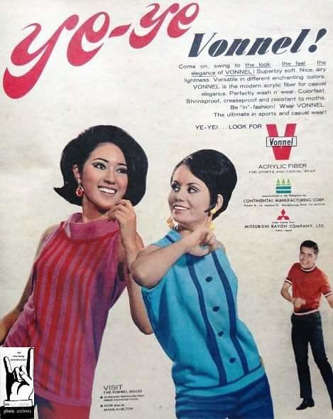 https://flic.kr/p/DDRus1 | Ye-Ye Vonnel. Circa 1970 Typographic Poster Design, Philippines Fashion, Retro Pictures, Old Advertisements, Typographic Poster, Vintage Graphic Design, Oldies But Goodies, Old Ads, The 60s