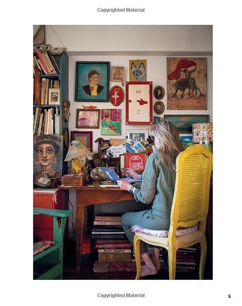 Creative Workspace Inspiration, Randolph Carter, Painted Rocking Chairs, Mary Berg, Rough Luxe, Trendy Apartment, Creative Workspace, Workspace Inspiration, Sparks Joy