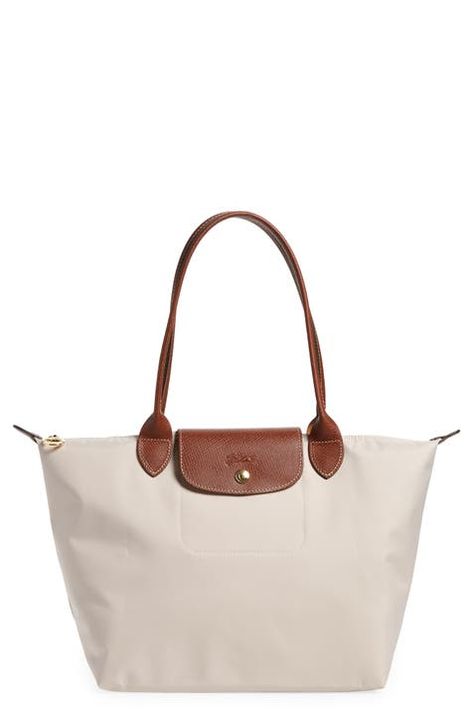 Tote Bags for Women | Nordstrom Long Champ Bag, Longchamp Small Le Pliage, Longchamp Small, Longchamp Bag, Longchamp Bags, Mini Handbags, Interior Wall, Wall Pockets, Cute Bags