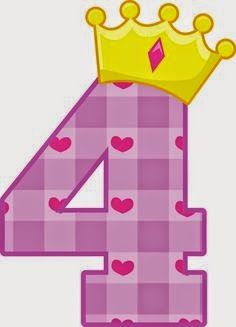 Happy Birthday Clip Art, Happy Birthday Clip, Princess Printables, 4 Birthday, Birthday Clips, Happy Birthday Girls, Birthday Png, Birthday Clipart, Birthday Numbers