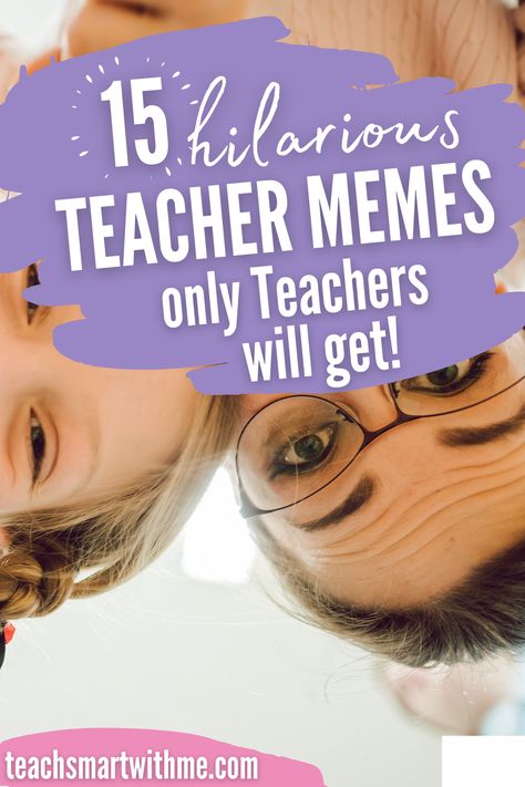 Do you need to take your mind off things & put a smile on your face? Read 15 Funny Teacher Memes only teachers will get. Remember to share them with your teaching buddy to have a good laugh out loud and improve your day! #teachermemes #funny #humour #tired #endofyear #sotrue #memesforteachers #hilarious #memes #teacherlife #teacherencouragement Hilarious Teacher Humor, Teachers Be Like Funny, Teaching Quotes Funny, Teacher Humor Elementary, Teacher Encouragement Quotes, Teacher Humour, Teacher Memes Funny, Teacher Encouragement, Tired Funny