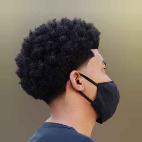 Cute cuts Afro With Taper Fade, Taper Fades For Men Black, Low Taper Fade Afro, Low Taper Black Men, Low Fade Afro, Black Guy Aesthetics, Low Taper Afro, Afro Taper Fade Black Men, Low Taper Fade Haircut Black