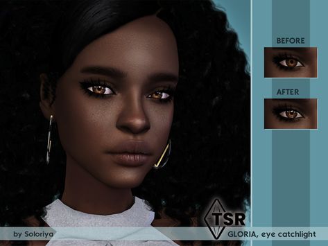 The Sims Resource - Catchlight Gloria Sims 4 Cc Sims Resource, Sims 4 Cc Sims, Cc Skin, Elephant Basket, Cc Shopping, Sims 4 Tattoos, Sims 4 Cc Eyes, Makeup Cc, Skin Details