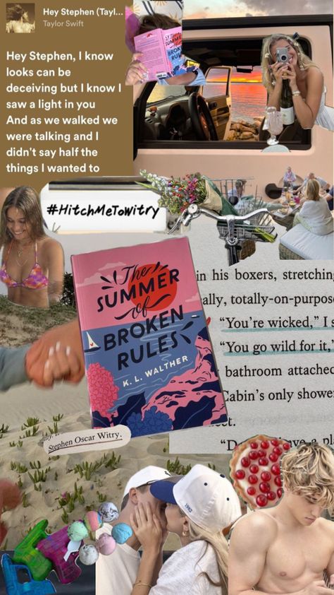 The summer of broken rules- K.L Walther The Summer Of Broken Rules, Book Pins, Summer Books, Summer Games, Romantic Books, Book Suggestions, Best Books To Read, Summer Break, Fan Book