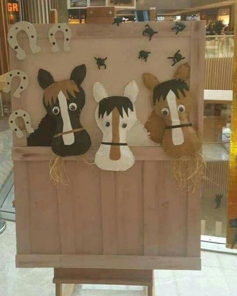 Cowboy Themed Trunk Or Treat, Horse Trunk Or Treat Ideas, Animal Stall Decoration Ideas Fair, Horse Trunk Or Treat, Petting Zoo Trunk Or Treat, Farmer Trunk Or Treat Ideas, Rodeo Parade Float Ideas, Cow Trunk Or Treat Ideas, Barnyard Vbs Decorations