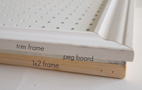 Diy Peg Board, Office Desk Organization, Peg Boards, Baby Room Organization, Globe Decor, Office Crafts, Craft Rooms, Gallery Wall Frames, Craft Room Storage