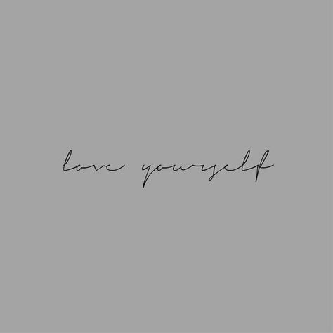 Love Writing Tattoo, Love Yourself Tatuaje, Tattoo Ideas Writing, Love Yourself Tattoos For Women, Bts Love Yourself Tattoo, Attractive Tattoos For Women, Tattoo Love Yourself, Bts Tattoo Ideas, Yourself Tattoo