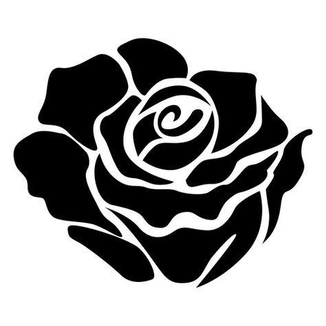 Blooming rose head flat icon flower #AD , #sponsored, #affiliate, #head, #flower, #icon, #rose Pola Stensil, Rose Stencil, Flower Png Images, Flower Icons, Silhouette Stencil, Stencil Patterns, Free Tattoo, 자수 디자인, Blooming Rose