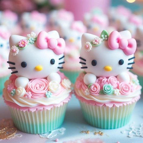 Sanrio Birthday Treats, Hello Kitty Birthday Cupcakes, Heart Shaped Hello Kitty Cake, Hello Kitty Cakepops, Hello Kitty Oreos, Hello Kitty Strawberry Cake, Sanrio Cupcakes, Hello Kitty Birthday Party Ideas Cake, Hello Kitty Birthday Ideas