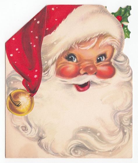 Found on Bing from diysolarpanelsv.com Christmas Car Decorations, Santa Claus Pictures, Santa Claus Face, Santa Paintings, Vintage Christmas Santa, Santa Christmas Cards, Greeting Card Christmas, Santa Pictures, Illustration Noel