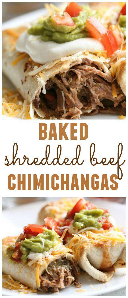 Shredded Beef Chimichangas, Baked Chimichangas, Beef Chimichangas, Beef Burritos, Shredded Beef Recipes, Chimichanga Recipe, Leftover Roast Beef, Six Sisters Stuff, Roast Beef Recipes