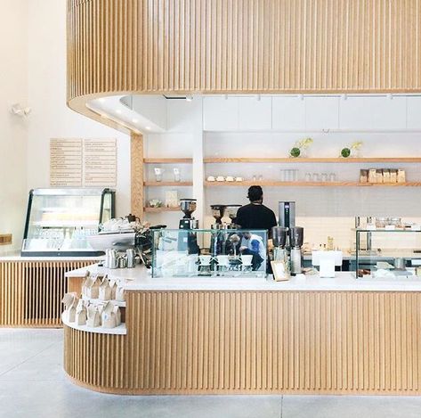 [CommissionsEarned] 73 Cafe Scandinavian Design Kitchen Ideas To Save 2022 #cafescandinaviandesignkitchen Cafe Counter, Blue Bottle Coffee, Coffee Shop Interior Design, Cozy Coffee Shop, Cafe Shop Design, 카페 인테리어 디자인, Coffee Shops Interior, Counter Design, Coffee Shop Decor