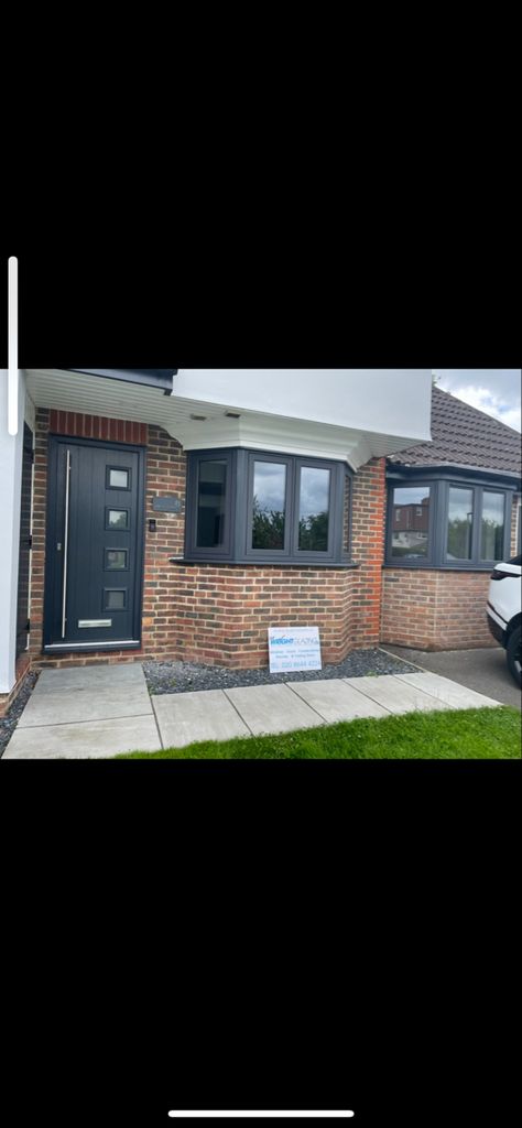 Recent installation work done by us @thewrightglazingcompany Anthracite Grey Windows, Flush Casement Windows, Lounge Room Design, Oak Windows, Grey Windows, Casement Window, Door Inspiration, Casement Windows, Lounge Room